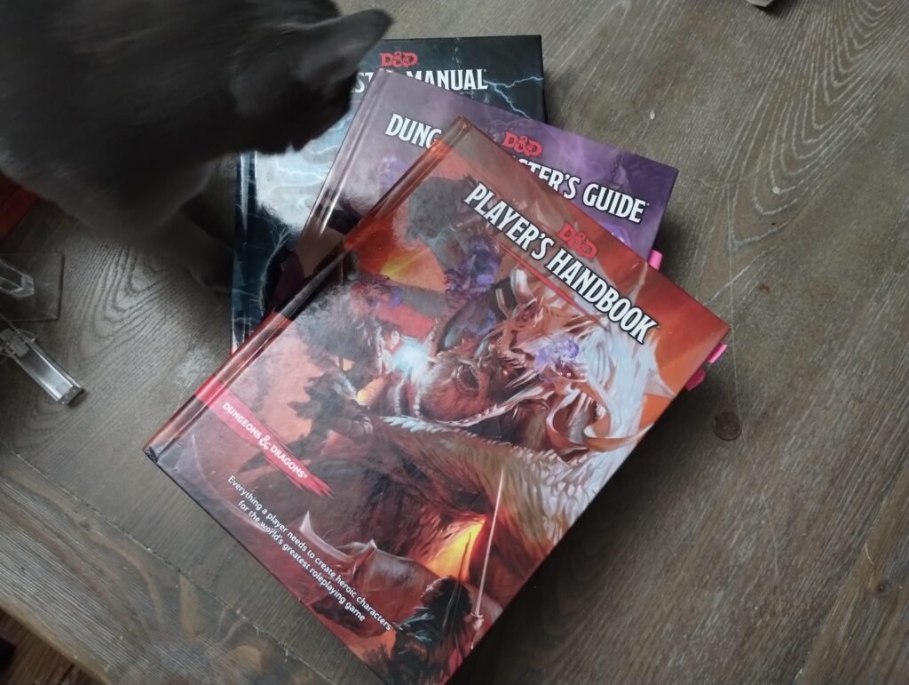 DnD books, Dungeons and Dragons accessories